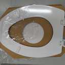 Mayfair NextStep2 Toilet Seat with Built-In Potty Training Seat, Slow-Close, Removable that will Never Loosen, Elongated, White