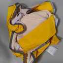 Lukovee Dog Raincoat, Adjustable Dog Rain Jacket with Clear Hooded Double Layer for Large Medium Small Dogs Puppies, Waterproof Rain Coat Poncho with Reflective Storage Pocket & Rim (Yellow, L)