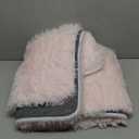 Amdrebio Pink 2x6 Runner Rugs for Girls Bedroom, Fluffy Shaggy Bedside Area Rug for Kids Room Decor, Cute Shag Fuzzy Carpet for Living Room Baby Nursery Teens Preppy Dorm Classroom Playroom, Washable