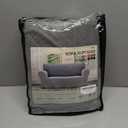 MAXIJIN Chair Covers for Living Room 1 Piece Stretch Sofa Chair Slipcovers with Arms (31"-46") Furniture Protector for Dog Pet Couch Armchair Cover (Chair, Diamond Pattern Light Gray)