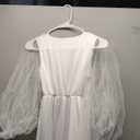 Xaatren White Angel Costume Set Wings for Girls Headband Cosplay Costume Accessories for Kids Halloween Dress Cosplay Party, Smal