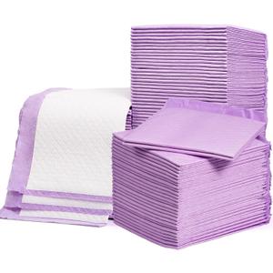Buyockss 50Pack Disposable Underpads 18 x 24 inch High Absorbency Waterproof Incontinence Bed Pads