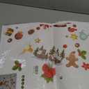 Christmas Window Stickers Santa Claus Xmas Tree Glass Stickers Ornament New Year Party Decorations Decal