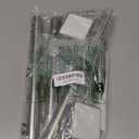 Brushed Nickel Tension Curtain Rod Adjustable Shower Curtain Rods 30-76 In Spring No Drilling or Screw Installation Shower Rod for Bathroom Shower Bar for Closet Kitchen with Brackets