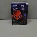 Oral-B iO Kids Limited Rechargeable Electric Powered Toothbrush, Spiderman with 1 Gentle Care Brush Head - Automatic Pressure Sensor to Protect Gums - 3 Cleaning Settings - 2 Min Music Timer