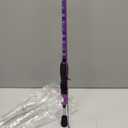 Shakespeare Jellyfish Spinning Reel and Fishing Rod Combo, Purple, 5'6" - Medium 