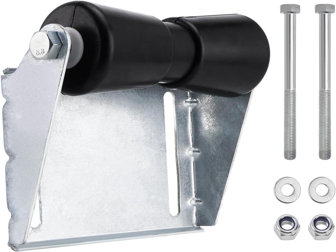 Boat Trailer Rollers with Brackets 8" 10" 12" Keel Roller Assembly Kit for Boat Trailer