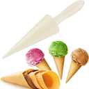 2Pcs Ice Cream Cone Pastry Tool Egg Roll DIY Kitchen Cooking Baking Omelet Waffle Roller Pastry Roll Decorating Accessory