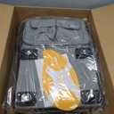 MGB Pet Carrier with Wheels, Rolling Cat Carrier Gray (Not for Airline)