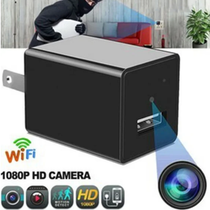 Lookathot Small Nanny Cam Mini Hidden Camera 1080P Full HD Smart Charger WiFi Tiny USB Charger Camera 140Degree Wide Angle for Indoor Home Security