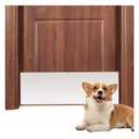 KUAFU 12"" x 34"" Door Kickplate 304 Stainless Steel Silvery Easy-to-Clean Robust Protection for Indoor Outdoor, BL3101