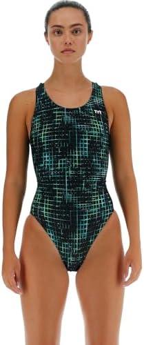 TYR Women's Durafast Lite Maxfit Swimsuit Size 32 M