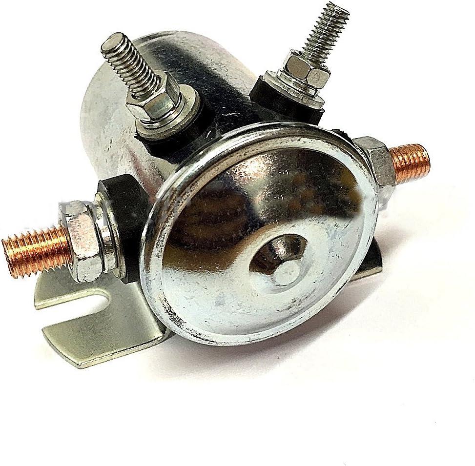 A.A 12V 4 Terminal 12 Volt Solenoid for Harley Davidson Columbia 1963-1994 Golf Carts 71470-87