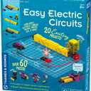 Thames & Kosmos Easy Electric Circuits STEM Kit | Essential Circuitry Set | 15 Experiments, 5 Motorized Models - Electricity, Current, Voltage, LEDs & More | Innovative, Easy-to-Use Building System