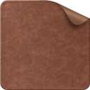 Leather Mousepad for Laptop Computer PC Personality Desings Gaming Mouse Pad MatLeather Mouse Pad Double Side with Stitched Edge, Waterproof Ultra Thin (11"*8"(28 * 23.32cm))