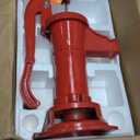 VEVOR Antique Well Hand Pitcher Pump, 25 ft Max Lift, Cast Iron Manual Hand Water Pump with Ergonomic Handle G1-5/8" Easy Installation, Old Fashioned for Outdoor Home Yard Garden Pond Farm