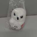 Aurora Playful Rolly Pet Hoot Owl Stuffed Animal - Compact Size for On-The-Go Fun - for Adults, Kids, Birthdays, and Anniversaries - White 5 Inches