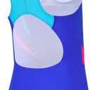 J.E Sterguard Girls' One Piece Swimsuit Athletic Girls Bathing Suits, Competition Girl Swimsuits Size 6-16 Years