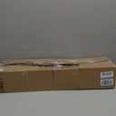 rabbitgoo Window Privacy Film Frosted Glass Window Film, Decorative Privacy Cling, UV Blocking Staic Cling Bathroom Glass Frosting Sticker, Non-Adhesive Front Door Cover, Cross Pattern, 23.6" x 78.7" (Pure)