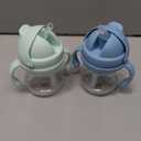 OXO Tot Transitions Straw Cup with Handles 6 oz. - Opal and Dusk - 2 Pack