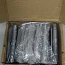 Door Hinge 3 1/2 Inch Interior Door Hinges Matte Black 3.5 Inch Interior Hinges Flat Iron Hinge 3 "x 3 " Door Hardware 5/8" Radius - 12 Pieces