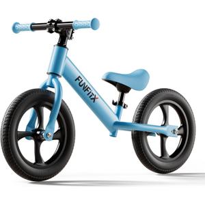 Toddler Balance Bike for 2 to 5 Year Old: Baby Bikes for 2 3 4 5 Years Old Kids - Toddlers Bicycle No-Pedal for Under 6 Age Boy Girl - Training Toys Cycle Outdoor Birthday Gifts for Boys Girls, Baby Blue