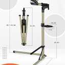 ROCKBROS Bike Repair Stand, Heavy Duty Workstand for E-Bike,MTB & Road Bike
80 lb Capacity, 360° Rotating Clamp, 40–63" Adjustable Height, Magnetic Tool Tray, Stabilizer Rod, Foldable & Portable