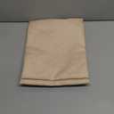 Faux Linen Round Table Cloth 60 inch, Waterproof Decorative Fabric Anti-Scratch Texture Round Tablecloth Cover for Dining, Kitchen & Outdoor Table (60 Inch, Round (2-4 Seats), Beige)