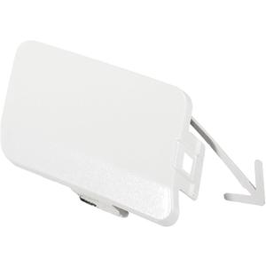 Front Bumper Tow Hook Cover Compatible for Subaru Forester 2009-2013, Durable Plastic White Front Right