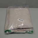 Nanspring Khaki Linen Curtains 96 Inches Long for Living Room 2 Panel Set Grommet Top Light Filtering Semi Sheer Window Curtain Boho Farmhouse Rustic Decor Drapes for Bedroom Dining Room 52x96