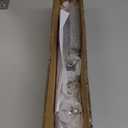 Tabletop Picture Frame Stand, Adjustable for Frames Up to 29" H, Frame Holder Stand Table Easels for Display, Metal Standing Easel Display Stand for Picture Frames, Artwork, Canvas (Silver)