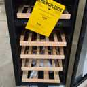 15 Inch Dual Zone Wine Refrigerator, 28 Bottle Under Counter Wine Fridge for Built-In or Freestanding, Wine Cooler with Removable Shelves, Double-Layer Glass Door, for Home, Office (Silver)