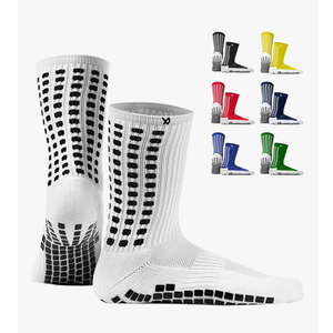Lux Dual Grip Socks - Soccer Grip Socks for Men and Women. GripArray Performance & Comfort