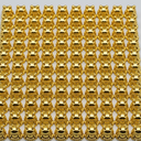 120-Piece Bulk Miniature Golden Frog Figurines – 1cm Mini Lucky Frog Statues for Crafts, DIY Decor, and Party Favors