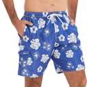 Scotamalone Mens Swim Trunks Board Shorts Swimwear Bathing Suits Quick Dry for Beach,Travel,Vacation,Swimming, Surfing,Casual (XL)