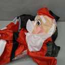 Arokibui Red Inflatable Santa Claus Costume Blow up Santa Costume Cosplay Party Halloween Xmas Christmas Suit Parade Carnival Suit