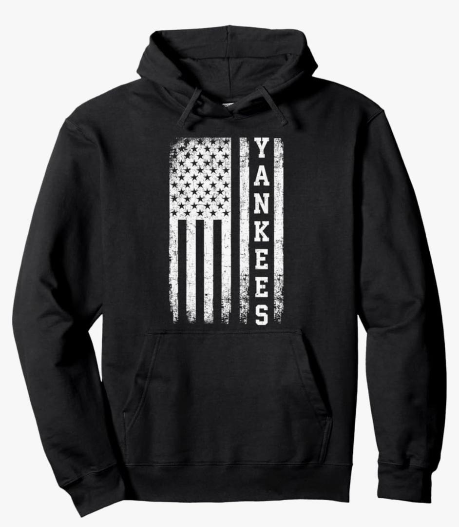 Vintage Yankees Retro Style 70s 80s First Name Personalized Pullover Hoodie 2XL