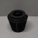 Car Clamp-On Air Intake Filter, 3 In 3.5 In 4 In Round Tapered Vehicle Cone Air Filters, High-Performance  Washable Auto Replacement Intake Filtering Accessories, Universal Fit (Green)