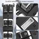 93570-B2100CA Front Left Master Power Window Switch Fit for Kia Soul | 20142019 Driver Side Window Door Control Switch Replacement