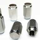 Acorn Lug Nuts, 9/16"-18 Thread, 304 Stainless Steel, Electropolished for Improved Corrosion Resistance - Ideal for Trailer Wheels - 20 Units