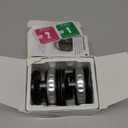 2-Pack Vacuum Suction Magnetic Phone Holder for Car Dashboard, Windshield - Hands-Free Strong Grip Mount with 360 Rotation for iPhone & Android Phones