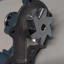 Water Pump (Impeller 60mm) 16241-73030 For Kubota Engine V1505 D1105 D905 ZD331 F2400 F2560 BX2660 BX22 BX23 BX2200 B2400 B2410 B2630 B2710 B2910 B2920 B3200 B3030 B7500 B7610 B7800 Bobcat S70