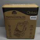 Orzbow Potty Training Seat | Upgrade Toddler Potty Training Toilet with Step Stool, 2-in-1 Stability Toilet Seat for Boys Girls | with Splash Guard, Anti-Slip Pad, Ladder, and Height Adjustable, Grey