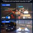 IIWEY 4K+4K Dash Cam Front and Rear, 5G Wi-Fi 64GB SD Card Included, STARVIS Dash Camera for Cars, 3 Inch IPS Screen, Dual Channel HDR Night Vision, 24H Parking Mode, 170 Widude Angle, G-Sensor, Black