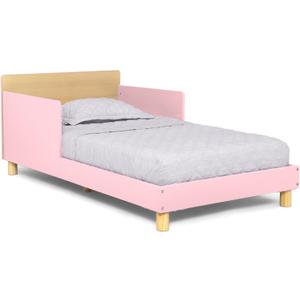 Delta Children - GapKids Wood Toddler Bed with Reversible Headboard - Greenguard Gold Certified, Blush Pink, Full