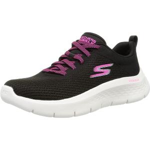 Skechers Go-Walk Flex Women's Walking/Running Shoes Black/Hot Pink Size 11