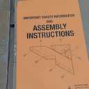 Signature Design by Ashley 25" Tallenger Modern Upholstered Swivel Counter Height Barstool, Set of 2, Black & Dark Brown