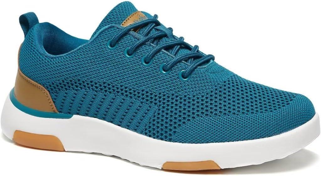 Women's Orthopedic Fashion Sneakers for Plantar Fasciitis: Comfortable Arch Support Walking Shoes for Orthotic, Casual Supportive Sports Sneakers for Foot and Heel Pain Rlief (8, W3-blue)