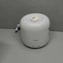 Clarston 2L Cool Mist Humidifier for Bedroom with 360 Adjustable Nozzle, High and Low Mist Levels, Ultra-Low Noise, Light-Off, No BPA, Auto Shut Off, Ideal Baby Humidifier with Easy Top Filling