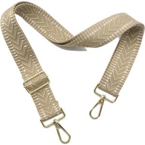 Crossbody Straps for Purses Gold Hardware Purse Strap Wide Shoulder Strap Adjustable Replacement,Retro Jacquard Embroidery for Shoulder Bags